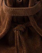 Prada Bonnie medium suede handbag - Image 6